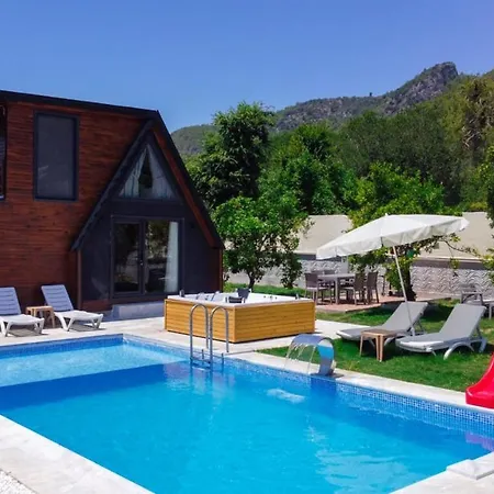 Villa With Pool Jacuzzi And Backyard In Inlice